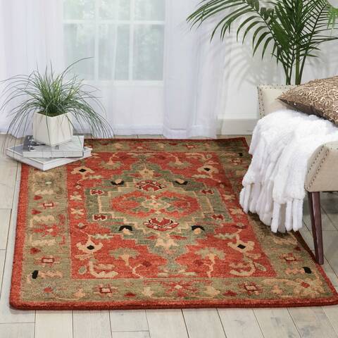 Nourison Tahoe Red 39 X 59 Area Rug 805-104375 Image 3
