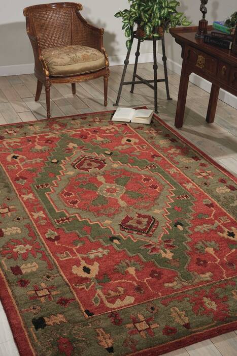 Nourison Tahoe Red 56 X 86 Area Rug 805-104376 Image 3