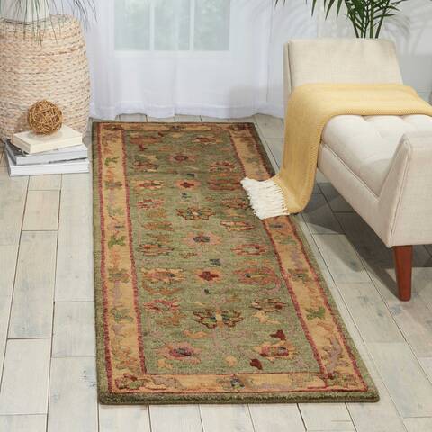 Nourison Tahoe Green Runner 23 X 80 Area Rug 805-104380 Image 3