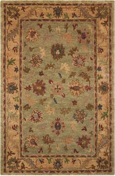 Nourison Tahoe Green 3'9" X 5'9" Area Rug  805-104381