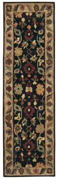 Nourison Tahoe Black Runner 2'3" X 8'0" Area Rug  805-104392