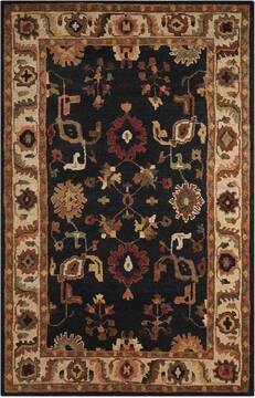 Nourison Tahoe Black 7'9" X 9'9" Area Rug  805-104395