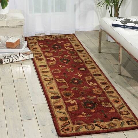 Nourison Tahoe Red Runner 23 X 80 Area Rug 805-104398 Image 3