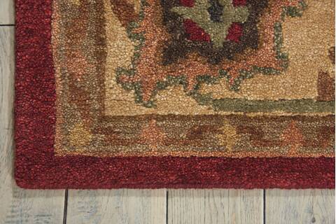 Nourison Tahoe Red 79 X 99 Area Rug 805-104401 Image 1