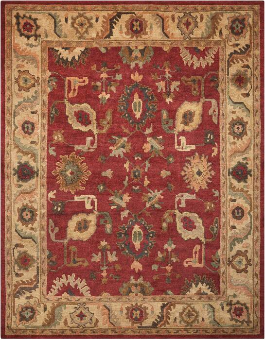 Nourison Tahoe Red 99 X 139 Area Rug 805-104403 Image 0