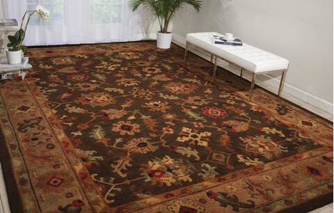 Nourison Tahoe Brown 79 X 99 Area Rug 805-104413 Image 3