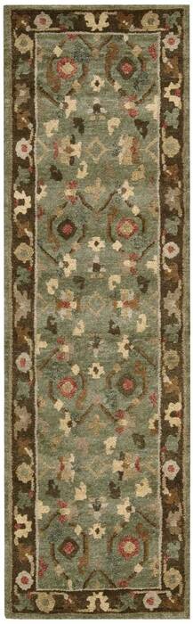Nourison Tahoe Green Runner 23 X 80 Area Rug 805-104416 Image 0