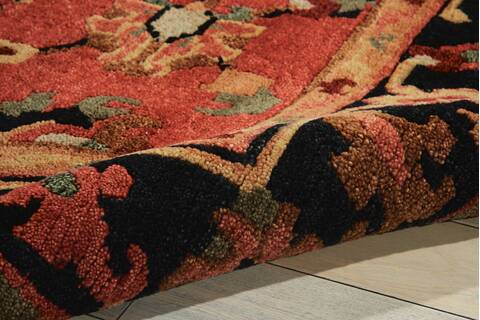 Nourison Tahoe Red 86 X 116 Area Rug 805-104426 Image 2