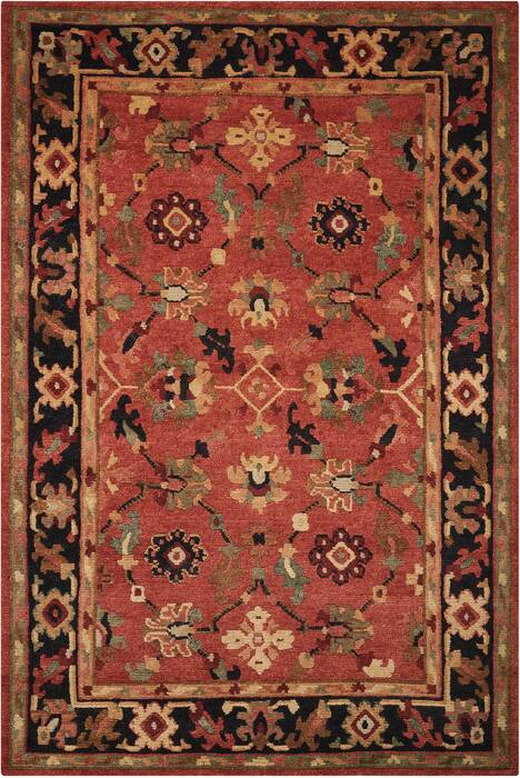 Nourison Tahoe Red 99 X 139 Area Rug 805-104427 Image 0