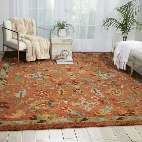 Nourison TAHOE Brown 79 X 99 Area Rug 99446180315 805-104431 Image 1