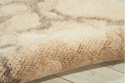 Nourison Tahoe Modern Beige 99 X 139 Area Rug 805-104445 Image 2