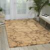 Nourison Tahoe Modern Beige 99 X 139 Area Rug 805-104445 Thumb 3