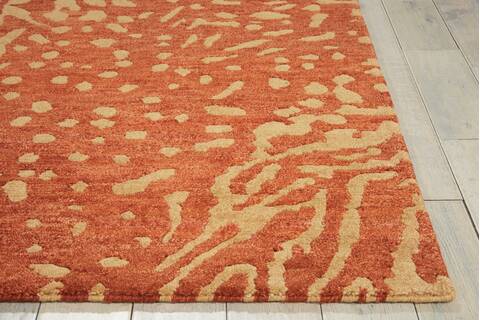 Nourison Tahoe Red 86 X 116 Area Rug 805-104450 Image 4