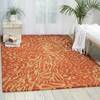 Nourison Tahoe Red 86 X 116 Area Rug 805-104450 Thumb 3