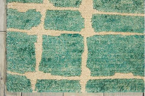 Nourison Tahoe Green 86 X 116 Area Rug 805-104456 Image 1