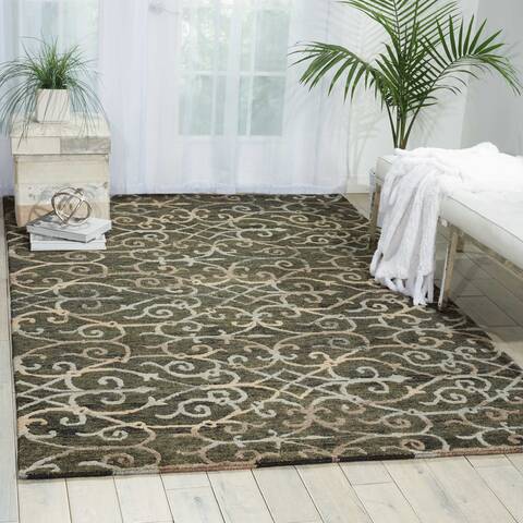 Nourison Tahoe Grey 56 X 86 Area Rug 805-104460 Image 3