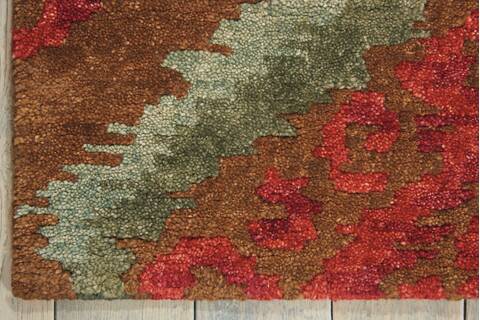 Nourison Tahoe Brown 79 X 99 Area Rug 805-104473 Image 1