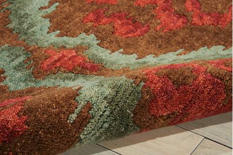 Nourison Tahoe Brown 79 X 99 Area Rug 805-104473 Image 2