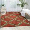 Nourison Tahoe Brown 79 X 99 Area Rug 805-104473 Thumb 3