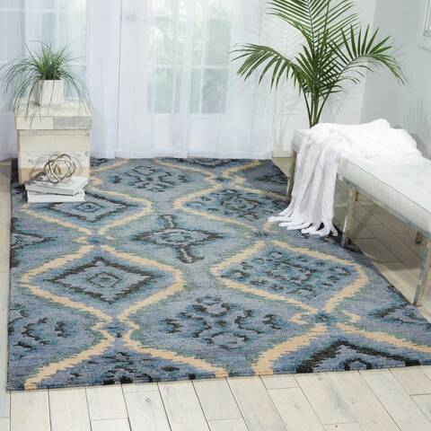Nourison Tahoe Blue 56 X 86 Area Rug 805-104478 Image 3