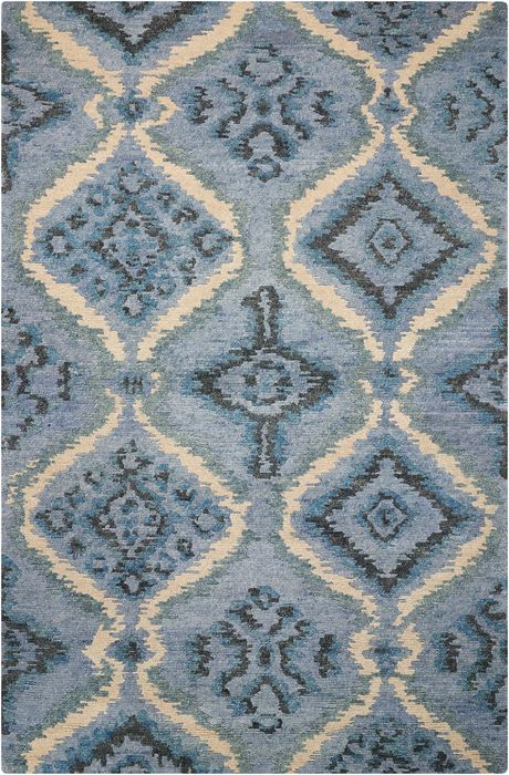 Nourison TAHOE MODERN Blue 86 X 116 Area Rug 99446181251 805-104480 Image 0