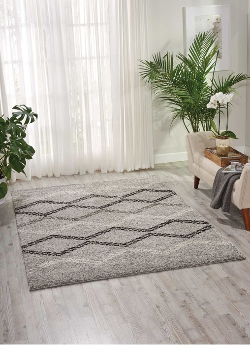Nourison TANGIER Grey 50 X 70 Area Rug 99446253088 805-104486 Image 1