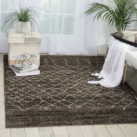 Nourison TANGIER Grey 80 X 100 Area Rug 99446253538 805-104501 Image 1