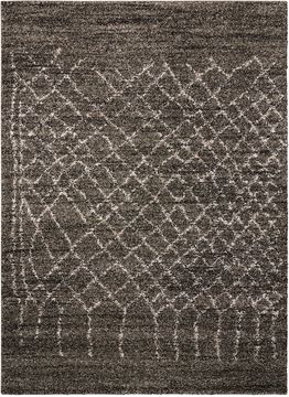 Nourison TANGIER Grey Rectangle 8x10 ft polypropylene Carpet 104501