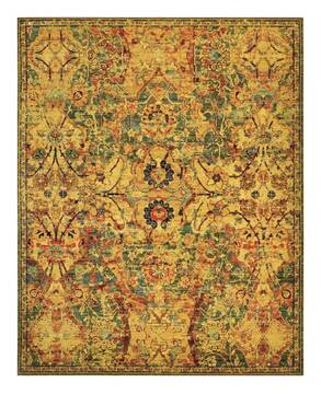 Nourison Timeless Green 5'6" X 8'0" Area Rug  805-104508