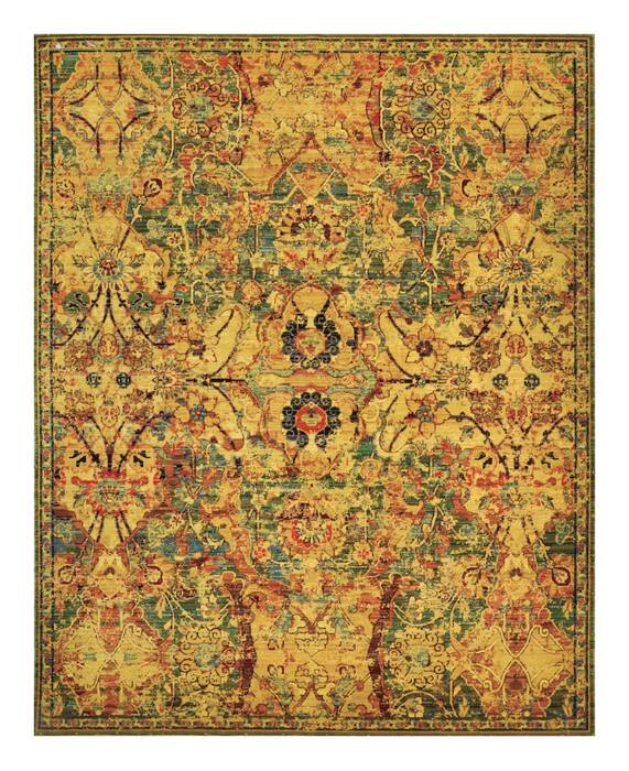Nourison Timeless Green 79 X 99 Area Rug 805-104509 Image 0