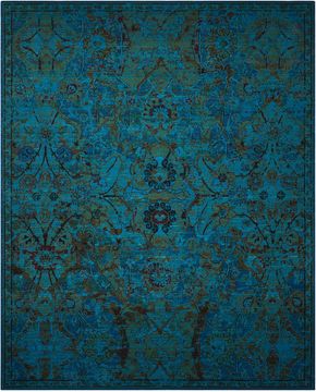 Nourison TIMELESS Blue 7'9" X 9'9" Area Rug 99446210234 805-104514