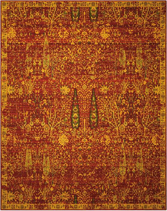 Nourison Timeless Red 120 X 150 Area Rug 805-104522 Image 0