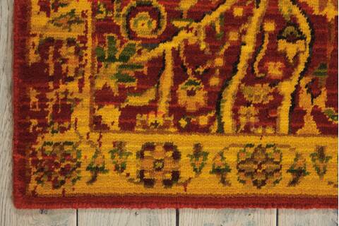 Nourison Timeless Red 79 X 99 Area Rug 805-104524 Image 1