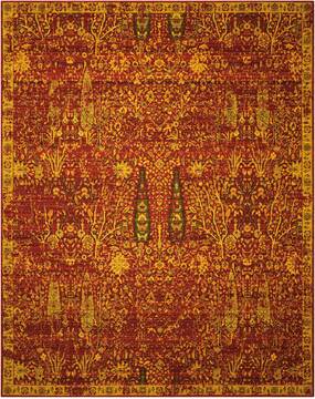 Nourison Timeless Red 7'9" X 9'9" Area Rug  805-104524