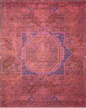 Nourison TIMELESS Red 5'6" X 8'0" Area Rug 99446210500 805-104533
