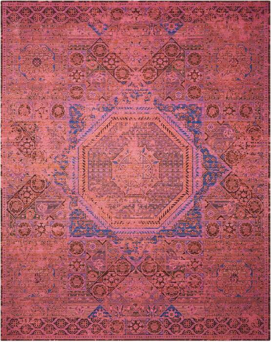 Nourison Timeless Purple 79 X 99 Area Rug 805-104534 Image 0