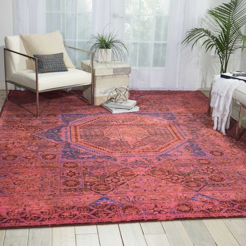 Nourison TIMELESS Red 99 X 130 Area Rug 99446210531 805-104536 Image 1