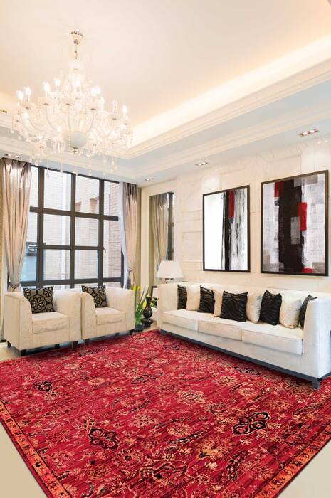 Nourison Timeless Red 56 X 80 Area Rug 805-104543 Image 3