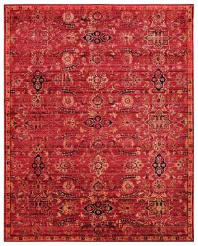Nourison Timeless Red 5'6" X 8'0" Area Rug  805-104543