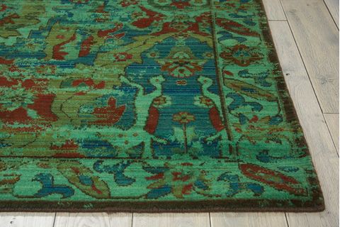 Nourison TIMELESS Blue 79 X 99 Area Rug 99446210821 805-104554 Image 2