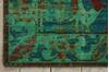Nourison Timeless Green 86 X 116 Area Rug  805-104555 Thumb 1