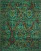Nourison Timeless Green 86 X 116 Area Rug  805-104555 Thumb 0