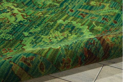 Nourison Timeless Green 79 X 99 Area Rug 805-104559 Image 2