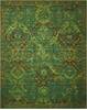 Nourison Timeless Green 79 X 99 Area Rug  805-104559 Thumb 0