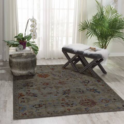 Nourison Timeless Beige 79 X 99 Area Rug 805-104570 Image 3