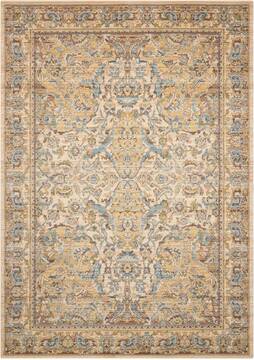 Nourison Timeless Beige 5'6" X 8'0" Area Rug  805-104591