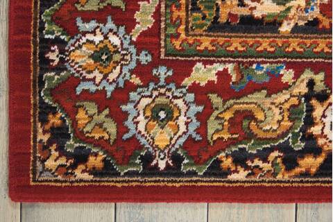 Nourison Timeless Red 56 X 80 Area Rug 805-104597 Image 1