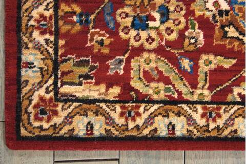 Nourison Timeless Red 86 X 116 Area Rug 805-104610 Image 1