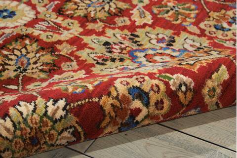 Nourison Timeless Red 86 X 116 Area Rug 805-104610 Image 2