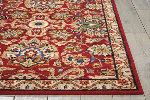 Nourison Timeless Red 86 X 116 Area Rug 805-104610 Image 4